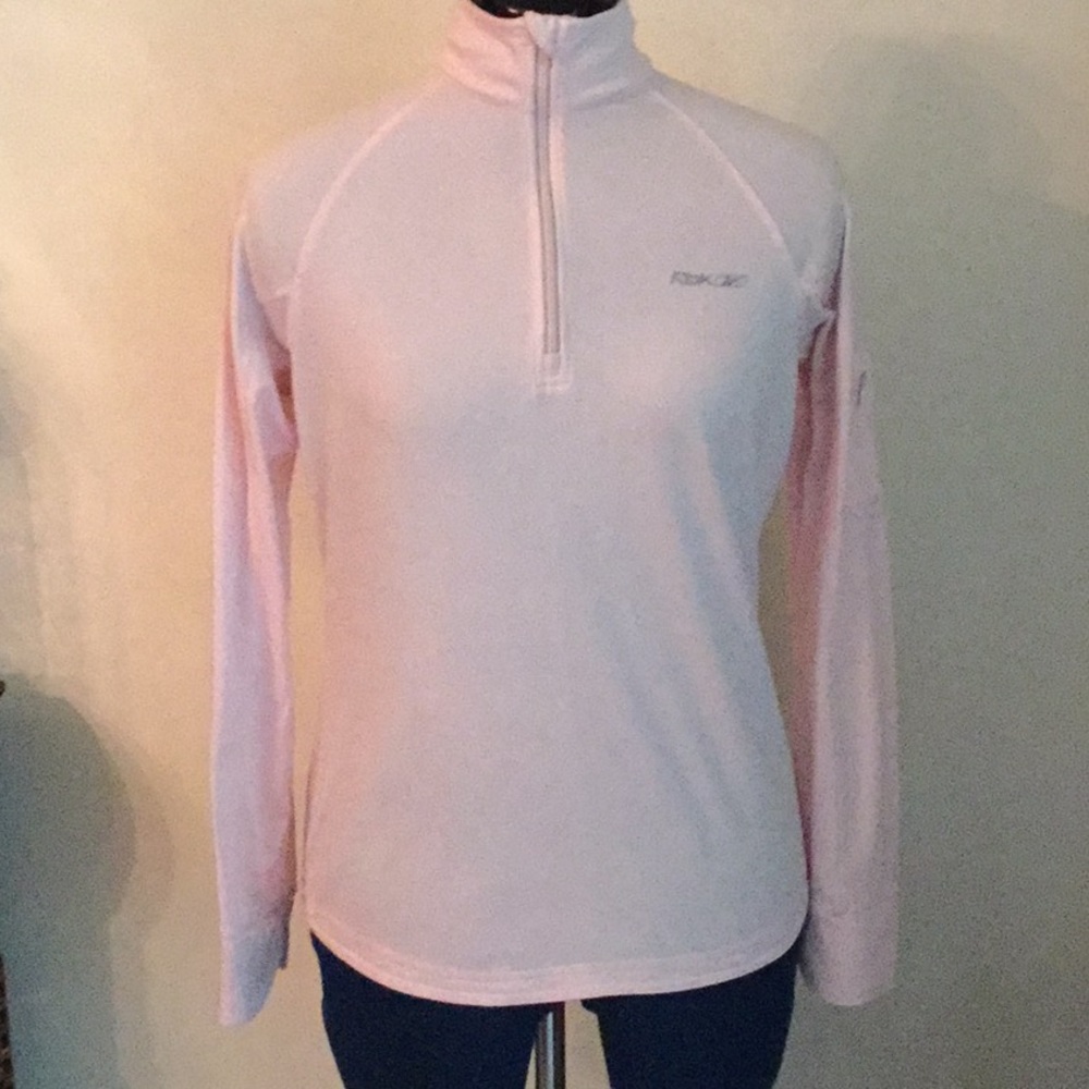RBK 3/4 Zip Sport Pullover Top. B1